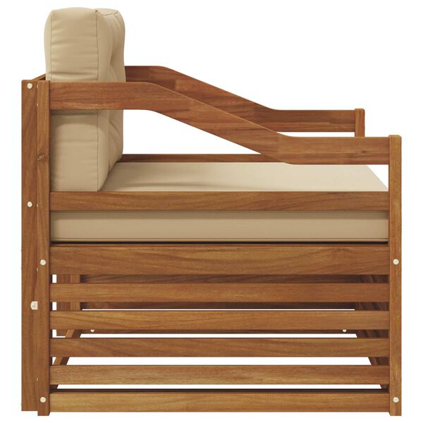 vidaXL V&auml;li diivanikomplekt Tugev akatsiapuu Neutraalne