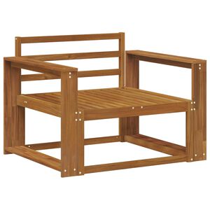 vidaXL V&auml;ljas Keskmine Diivan Tugev akatsiapuu Neutraalne