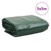 vidaXL present, roheline, 5 x 5 m, 650 g/m&sup2;