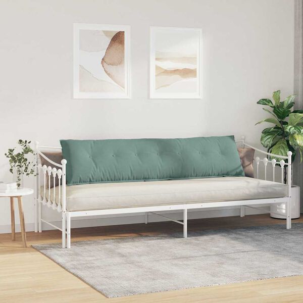 vidaXL Seljatugi padi Mere Roheline 200 x 50 cm Korter kangas