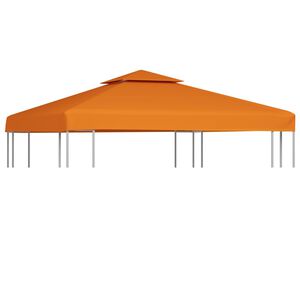 vidaXL varikatuse asenduskate 310 g / m², oranž, 3 x 3 m