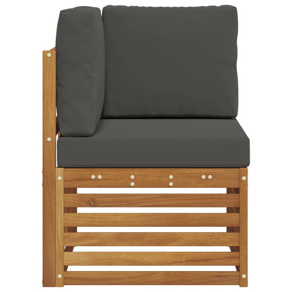 vidaXL V&auml;limine Nurgadiivan Tugev akatsiapuu Neutraalne