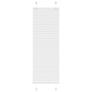vidaXL plisseeritud ruloo valge 40x100 cm kanga laius 39,4 cm