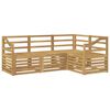 vidaXL Diivanikomplektid 4 pcs Valge 185,5 x 126,5 x 73 cm