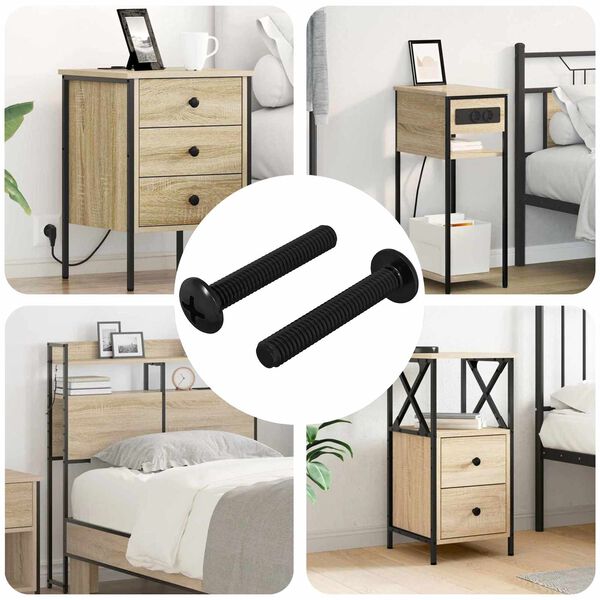 vidaXL Kinnitus 2 pcs H&otilde;bedane 5 x 30 mm Raud