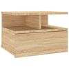 vidaXL seinale kinnitatav &ouml;&ouml;kapp Sonoma tamm 40x31x27 cm tehispuit