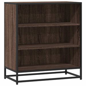vidaXL puhvetkapp pruun tamm 68x35x76 cm Engineered Wood and Metal