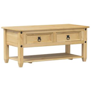 vidaXL sahtlitega kohvilaud "Corona", 100x48x45 cm, m&auml;nnipuit
