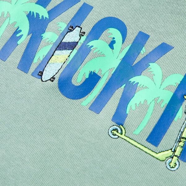 Laste dressipluus, hele khaki, 140