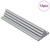 vidaXL Kere Keermestatud Rodid 12 pcs H&otilde;bedane M6 x 120 mm Metall