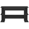 vidaXL kirjutuslaud, must, 140 x 50 x 75 cm, tehispuit