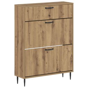 vidaXL Kinga kapp HAARLEM 78 x 24 x 103 cm Tehispuit Artisan tamm