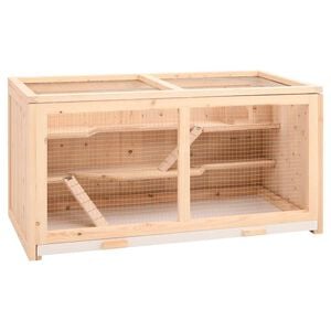 vidaXL hamstripuur 104 x 52 x 54 cm t&auml;ispuidust kuusk