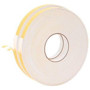 vidaXL Iselihkuv vahtlint 2 pcs Valge 15mm x 10m CR Vaht