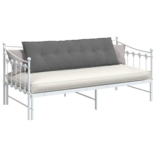 vidaXL Seljatugi padi Tumehall 160 x 50 cm Mikrofiber kangas