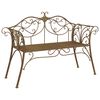 vidaXL Aiapink 2-Istekohtade arv 130 x 47 x 90 cm Teras Antiikpruun