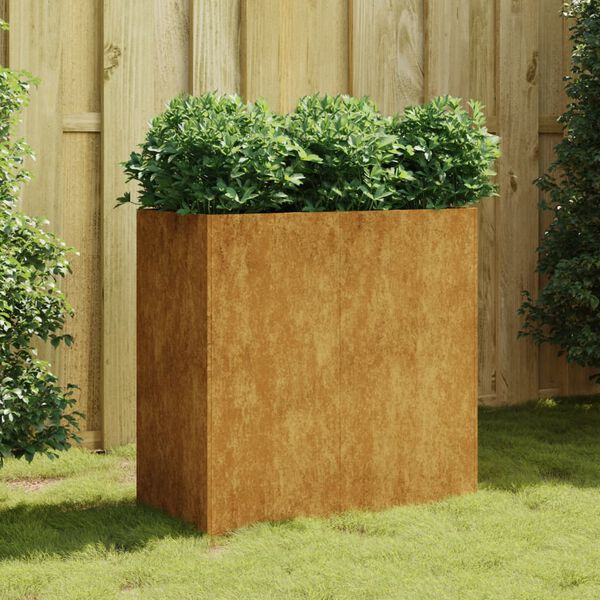 vidaXL taimekast, 80 x 40 x 80 cm, Corten teras