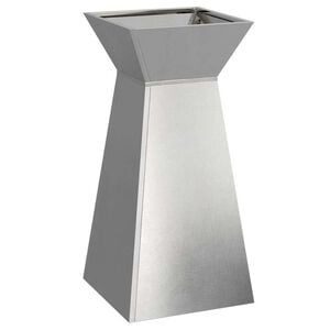 vidaXL Sambaplaneerija H&otilde;bedane 35 x 35 x 73 cm Roostevaba teras