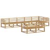 vidaXL V&auml;li diivanikomplekt 8 pcs Valge 404 x 166,5 x 73 cm