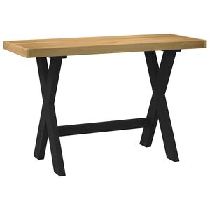 vidaXL kirjutuslaud NOAIN X-kujulised jalad 120x50x75 cm