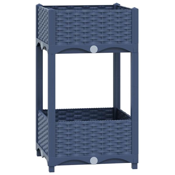 vidaXL taimekast 40 x 40 x 71 cm, pol&uuml;prop&uuml;leen