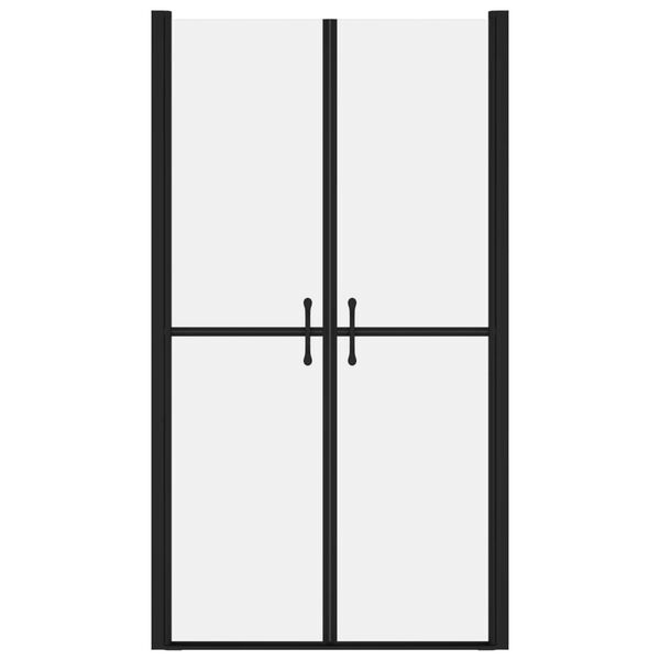 vidaXL dušinurga uks, matt, ESG, (93-96)x190 cm