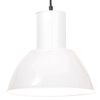 vidaXL laelamp 25 W valge, &uuml;mmargune 28,5 cm E27