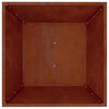 vidaXL Aia istutuspot Rooste 50 x 50 x 15 cm terase t&uuml;&uuml;p