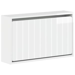vidaXL Seinale kinnitatav jalan&otilde;ude kapp ZWOLLE 71 x 17 x 43 cm