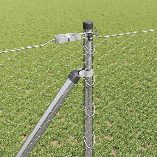 vidaXL Aiapost H&otilde;bedane 10 x 1,4 m (25 mm v&otilde;rku) Teras