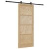 vidaXL Libisev uks ORKDAL Naturaalne 86 x 211 cm Toekas m&auml;nnipuit