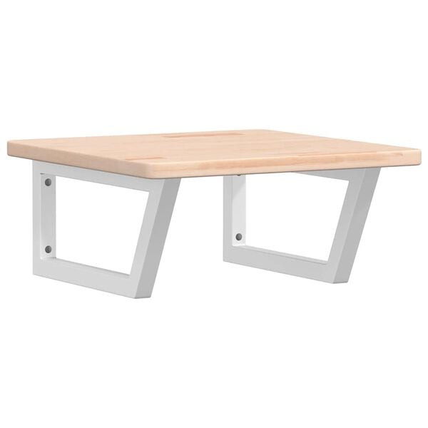 vidaXL seinale kinnitatav valamuriiul, teras ja tammepuit