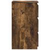 vidaXL &ouml;&ouml;kapid 2 tk, suitsutatud tamm, 40 x 35 x 62,5 cm, tehispuit
