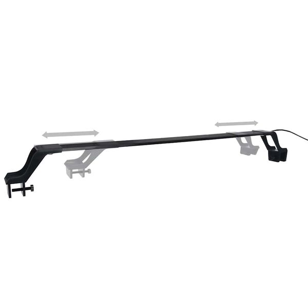 vidaXL akvaariumi LED-tuli klambritega 55&ndash;70 cm, sinine ja valge