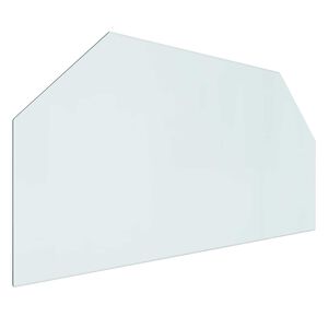 vidaXL Kaminaklaasi plaat L&auml;bipaistev 100 x 50 cm Klaas