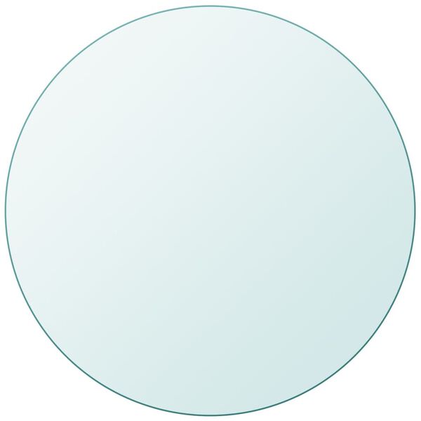 vidaXLi lauaplaat karastatud klaasist, &uuml;mmargune, 400 mm