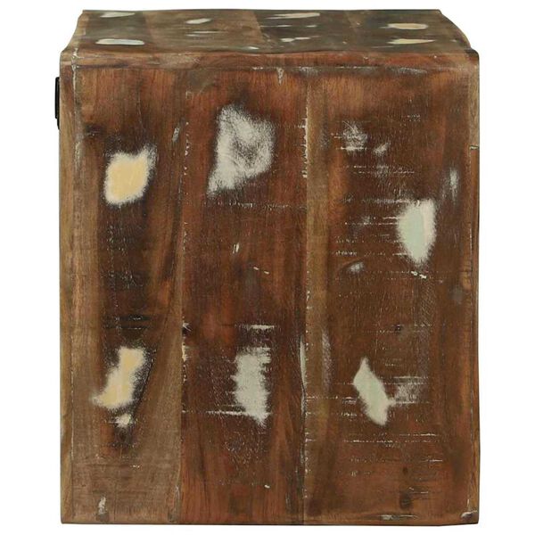 vidaXL Telerikapp Mitmev&auml;rviline 60 x 32 x 36 cm Taastatud puit