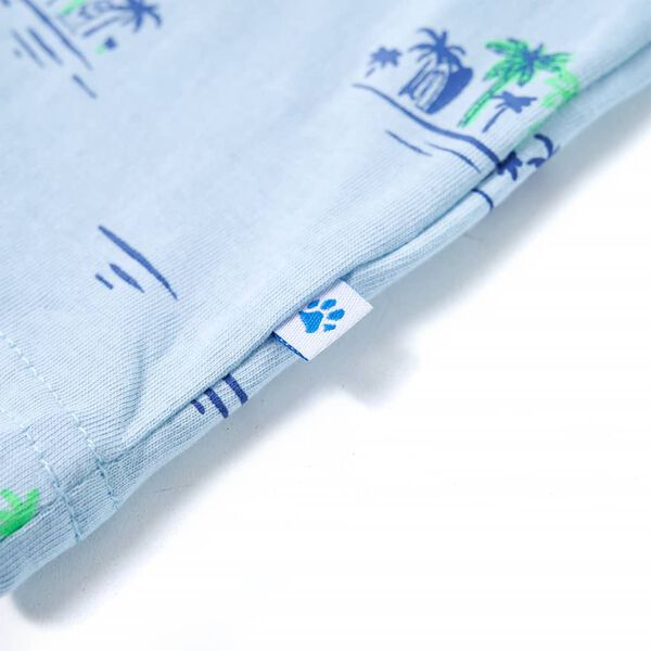 Laste T-s&auml;rk, helesinine, 92