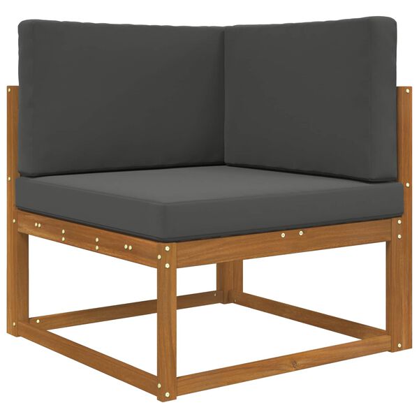 vidaXL V&auml;lim&ouml;&ouml;blitugi patja 3 pcs Antratsiit Pol&uuml;ester