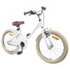 vidaXL Laste Bike 18 Tolli 5-7 aastastele Valge