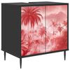 vidaXL Vannitoa kapp AACHEN Must tamm 60 x 40 x 61 cm Tehispuit