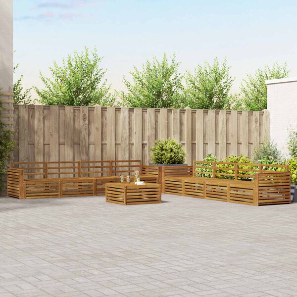 vidaXL V&auml;li diivanikomplekt 9 pcs Neutraalne