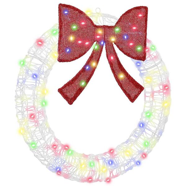 vidaXL K&uuml;&uuml;nlajalg Mitmev&auml;rviline 76 x 8.5 x 76 cm Akr&uuml;&uuml;l