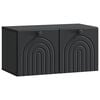 vidaXL Rippuv TV kapp Must 59,5 x 31 x 30 cm Tehispuit