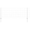 vidaXL Looduslik aiaraam koos postidega 100 x 0,8 m (L x K)