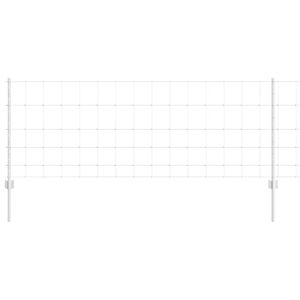 vidaXL Looduslik aiaraam koos postidega 25 x 1,5 m (L x K)