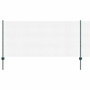 vidaXL Keevitatud traadi aed postiga 50 x 1 m (L x K) PVC-kaetud teras