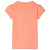 Laste T-s&auml;rk, neoonoranž, 128
