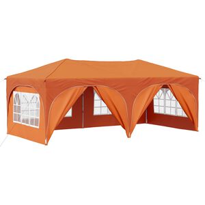 vidaXL &Uuml;hepuuline peotelk Oranž 575 x 288 x 245 cm Oxfordi kangas