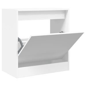 vidaXL jalatsikapp, valge, 60 x 34 x 63,5 cm, tehispuit